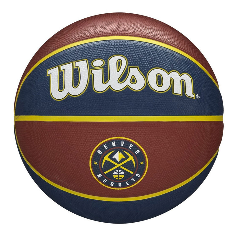 WILSON Denver Nuggets NBA team tribute basketball [burgundy/navy]