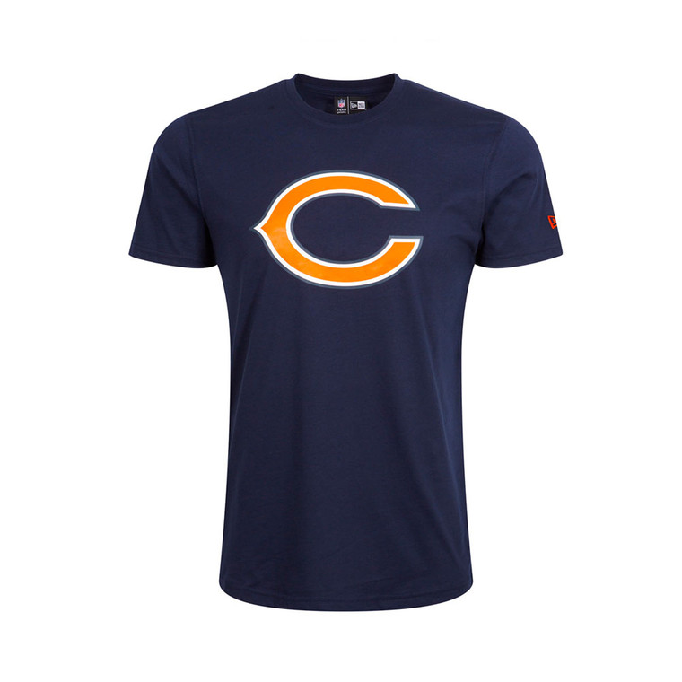 NEW ERA Chicago Bears Team Logo NFL Tee Shirt [navy]