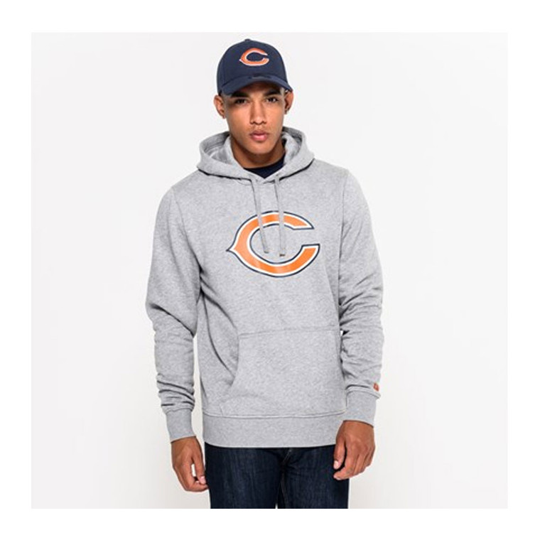 NEW ERA Chicago Bears team logo NFL hoodie [grey]