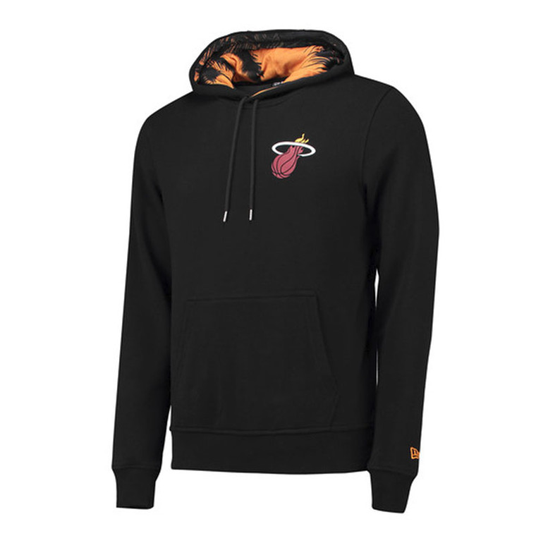 NEW ERA miami heat NBA coastal heat hoody [black]