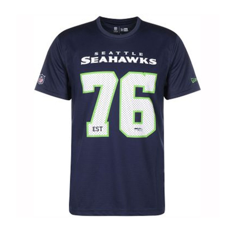 NEW ERA Seattle Seahawks NFL Supporter Tee Shirt [navy]