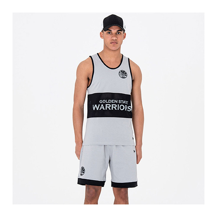 NEW ERA golden state warriors NBA Team shorts [grey]