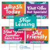 Tropical Vibes Bandit Sign Bundle of 10 (Custom) 24" x 18"