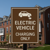 Electric Vehicle Charging Sign 12" x 18"