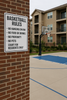 Basketball Court Rules Sign