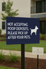 Curb Your Dog Sign - Custom