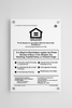 Acrylic Fair Housing Sign Acrylic Fair Housing Sign