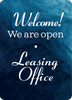 Welcome/Will Return Clock (In Stock) 