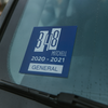 Parking Decals - 3" x 3" No Numbers