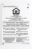 Acrylic Fair Housing Equal Housing Sign with Logo (11 x 17)