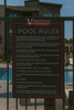 Pool Rules Sign