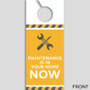 Door Hangers- Maintenance