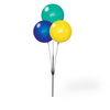 Aqua, Navy, Yellow - Duraballoon Cluster