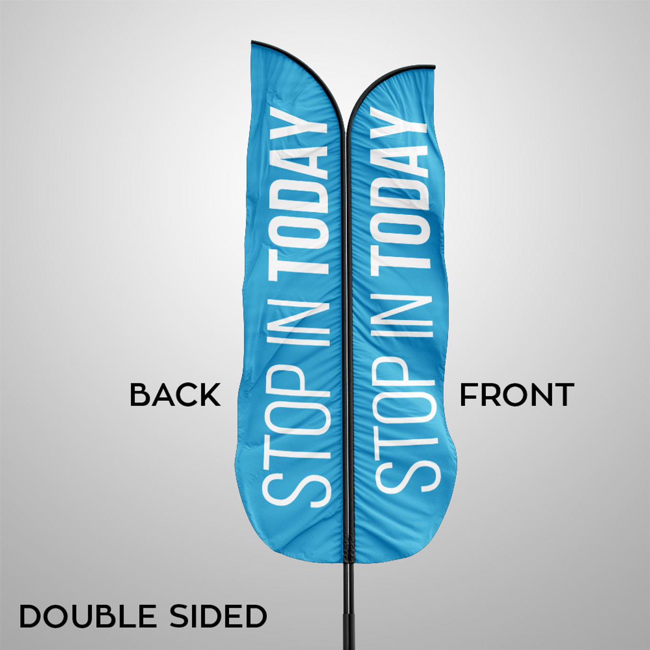 Custom Feather Flag - Summer Vibes