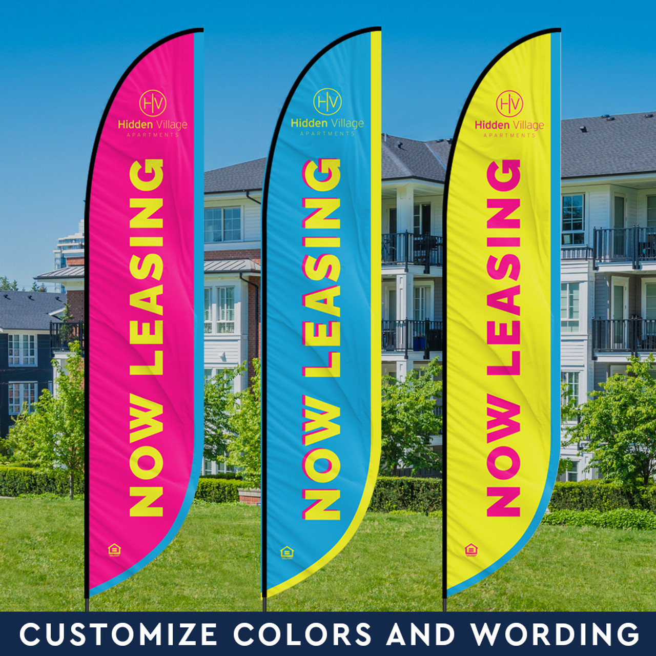 Custom Feather Flag - Summer Vibes