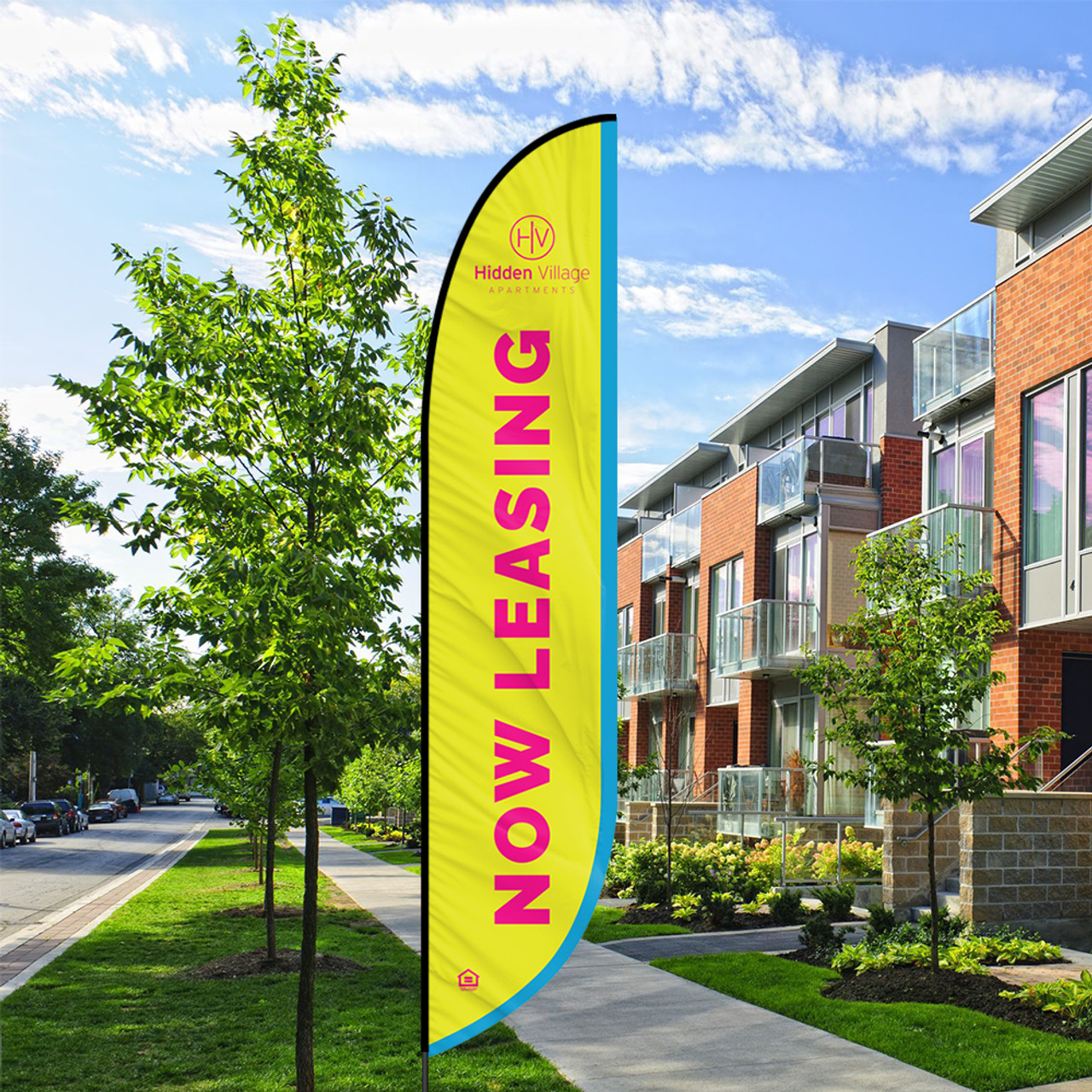 Custom Feather Flag - Summer Vibes