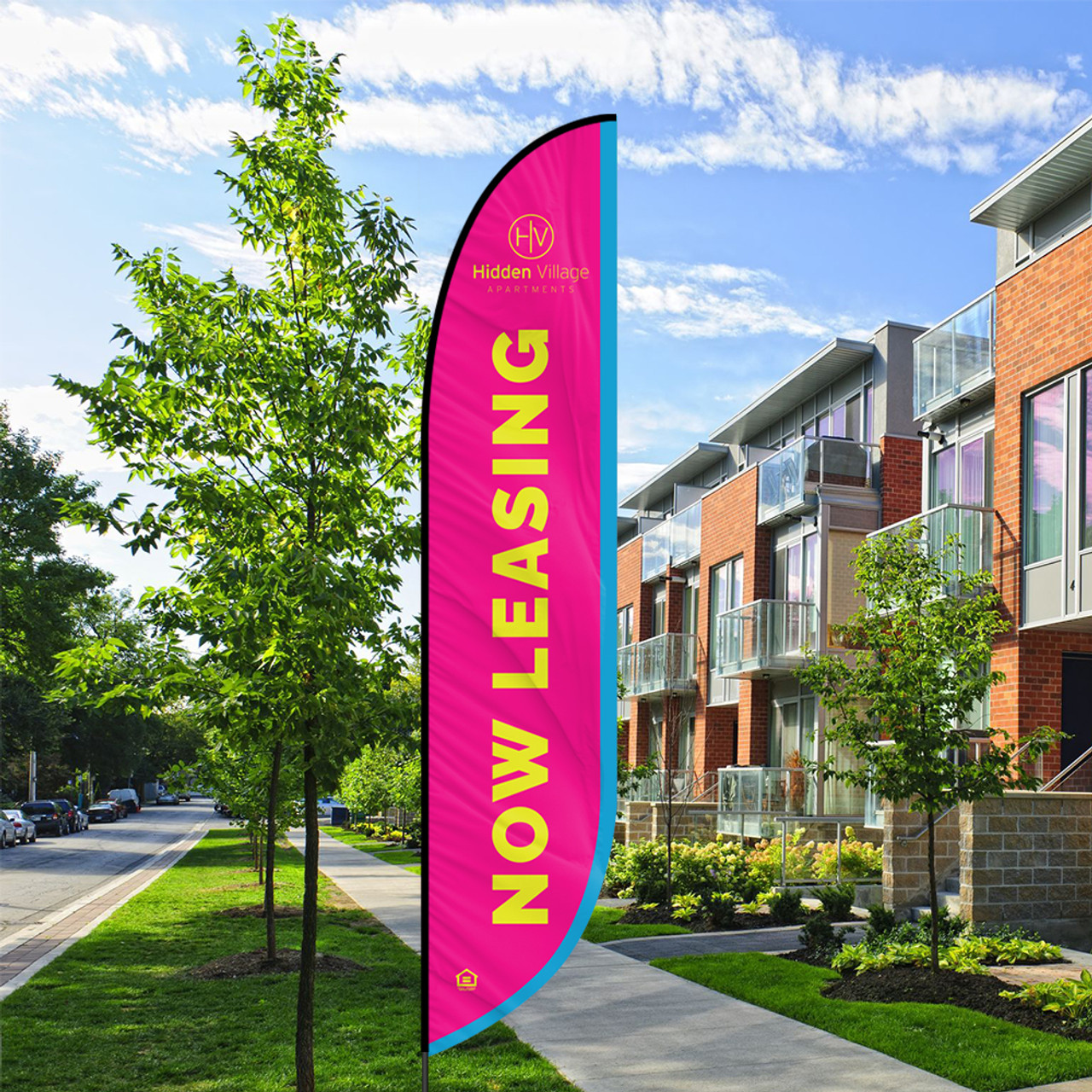 Custom Feather Flag - Summer Vibes