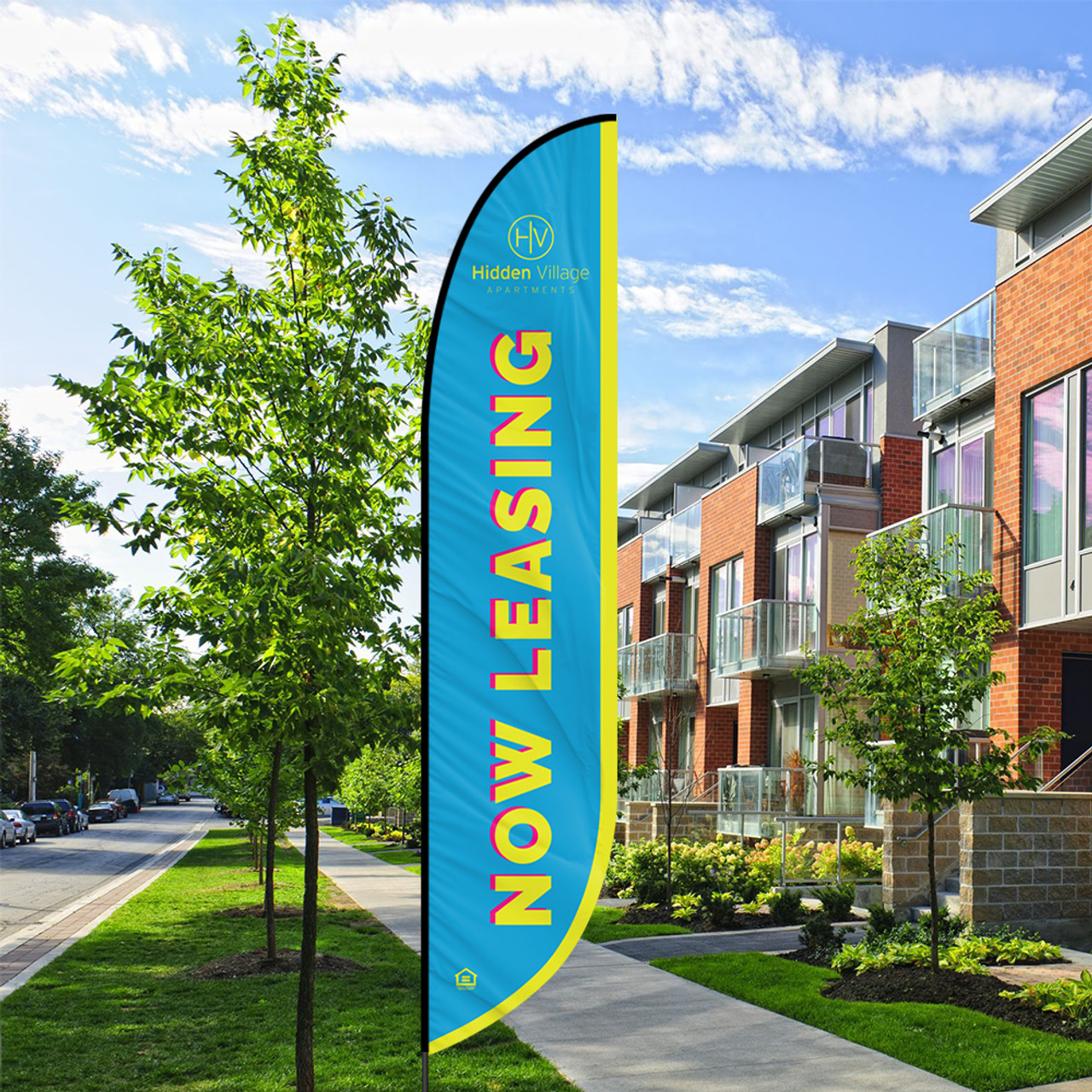 Custom Feather Flag - Summer Vibes