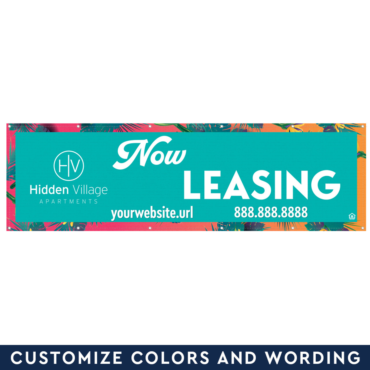 Custom Banner- Tropical Vibes