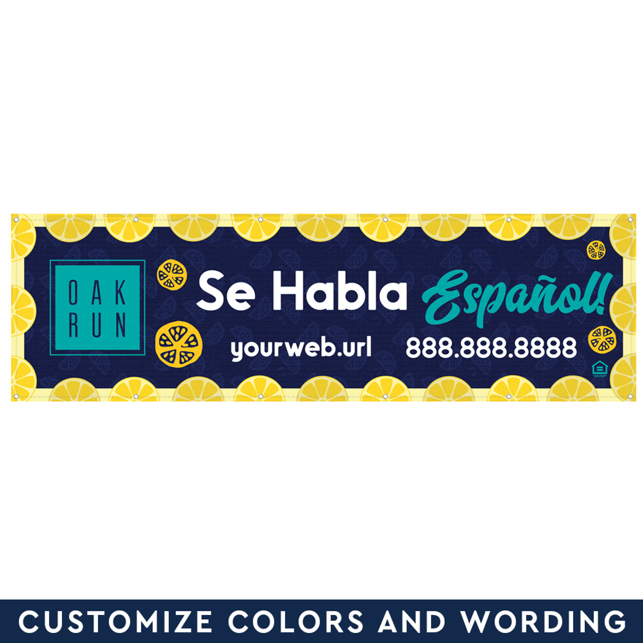 Custom Banner- Citrus Summer