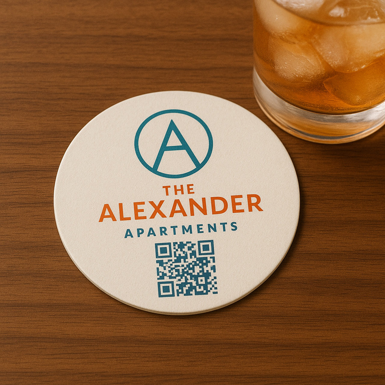 Pulp Board Round Coasters