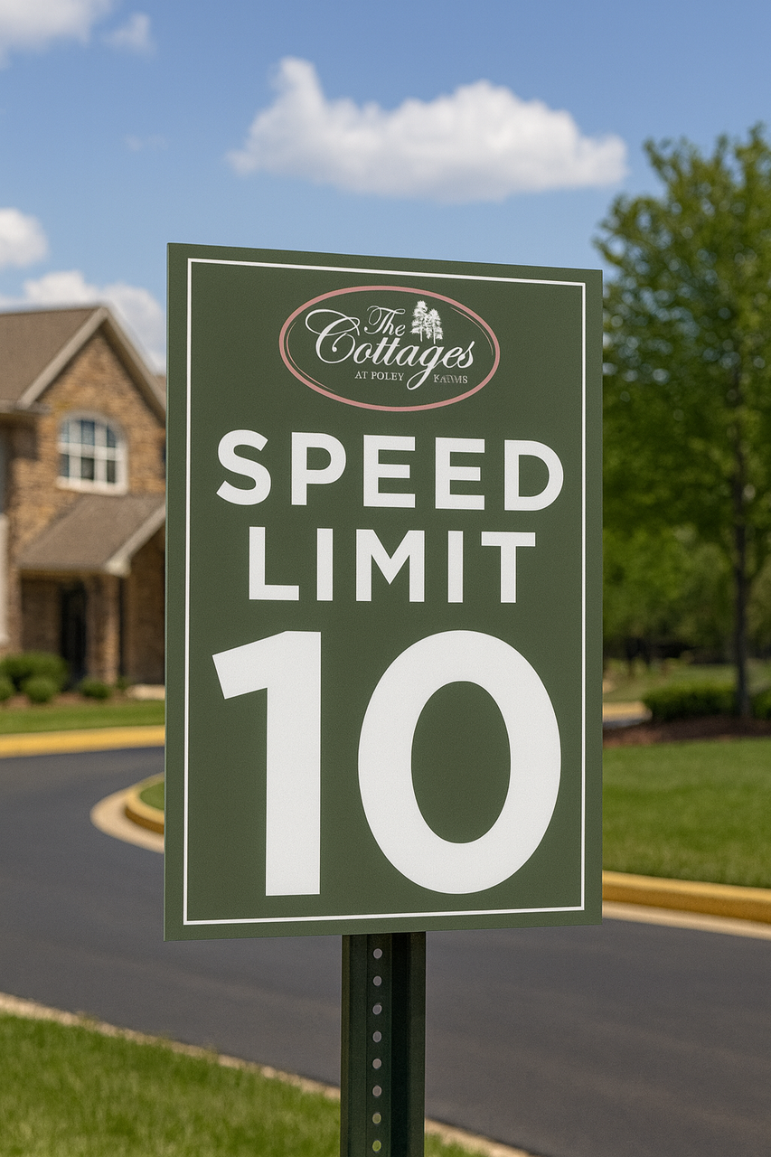 Speed Limit Sign - Custom