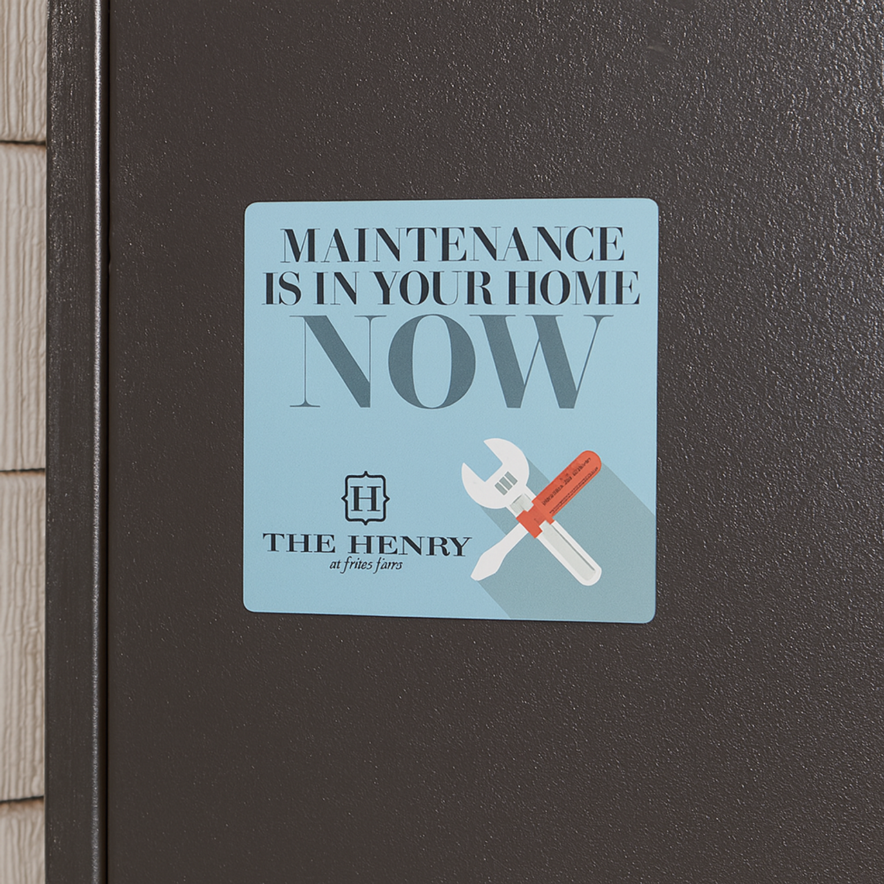 Maintenance Door Magnets – 5.5" x 5.5" (Pack of 25) Maintenance Door Magnets – 5.5" x 5.5" (Pack of 25)