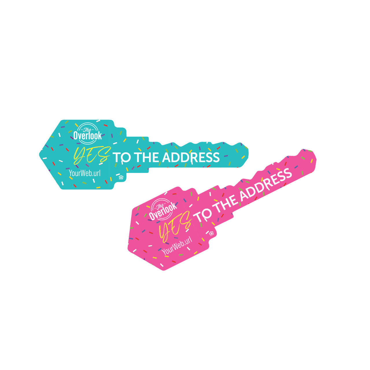 Sprinkles Move In Photo Op Sign Package (YES To The Address!)