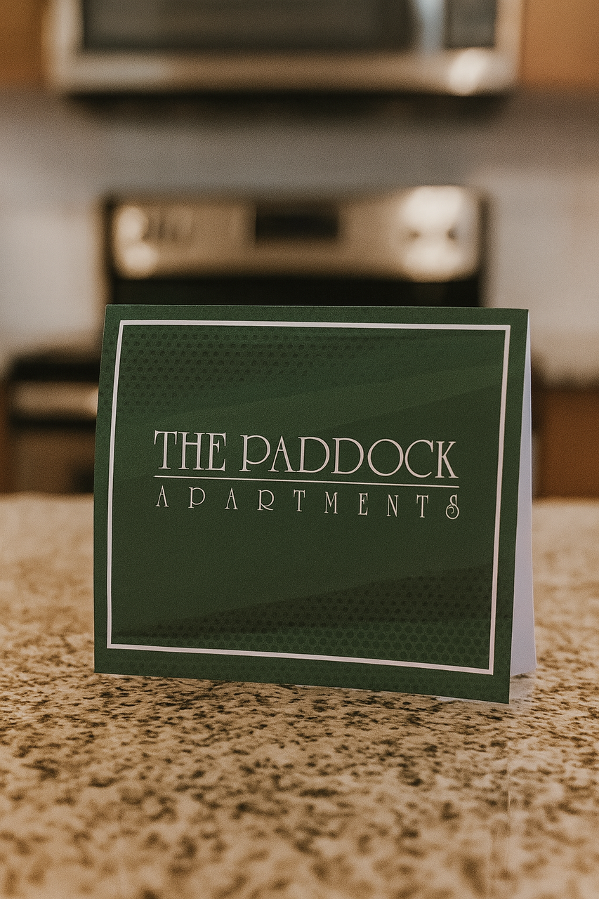 Maintenance Tent Card Maintenance Tent Card