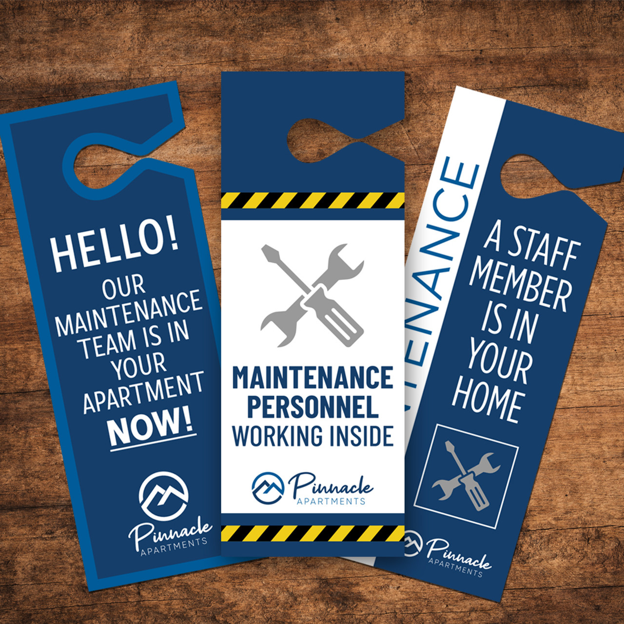 Reusable Maintenance Door Hangers Reusable Maintenance Door Hangers