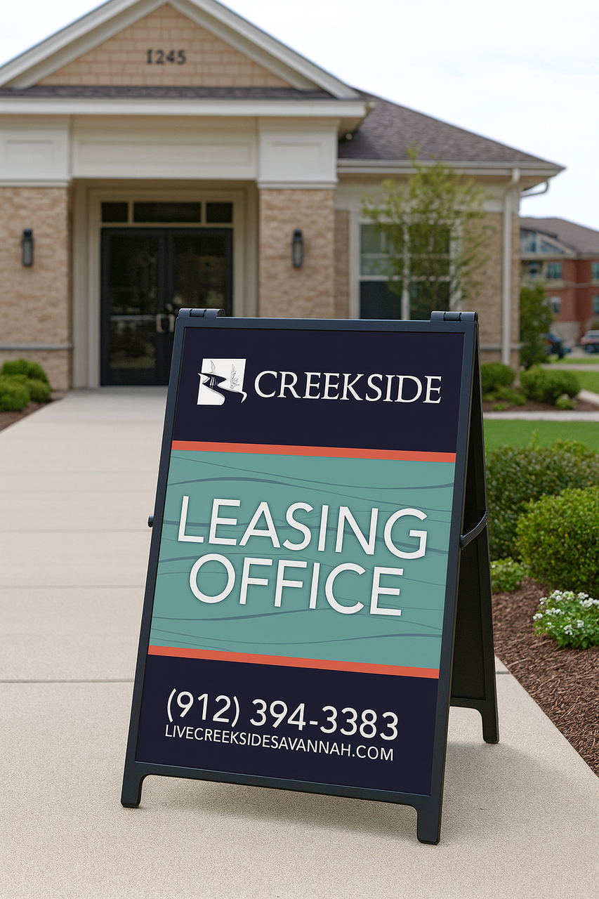 A Frame Sign Inserts ($39 each)