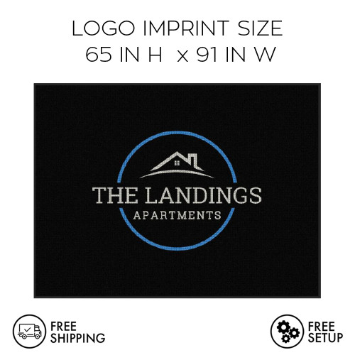 Waterhog™ Logo Mat 6ft x 8ft | Indoor/Outdoor Waterhog™ Logo Mat 6ft x 8ft | Indoor/Outdoor