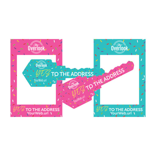 Sprinkles Move In Photo Op Sign Package (YES To The Address!)