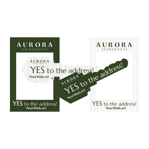 Tropics Move In Photo Op Sign Package (YES To The Address!)