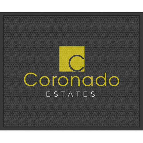 Rubber Scraper 2.5ft x 3ft Logo Mat | Indoor/Outdoor Rubber Scraper 2.5ft x 3ft Logo Mat | Indoor/Outdoor