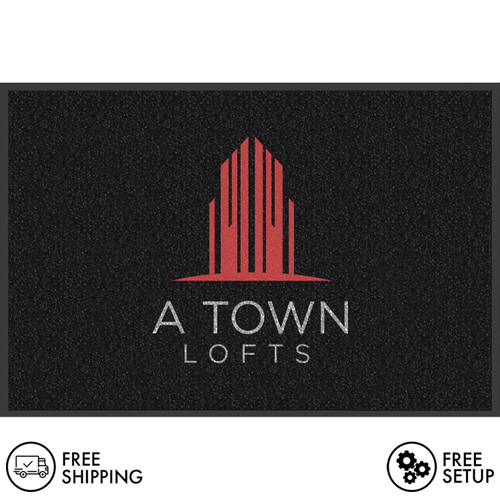 Carpet Logo Mat 2ft x 3ft | Indoor - High Traffic Carpet Logo Mat 2ft x 3ft | Indoor - High Traffic