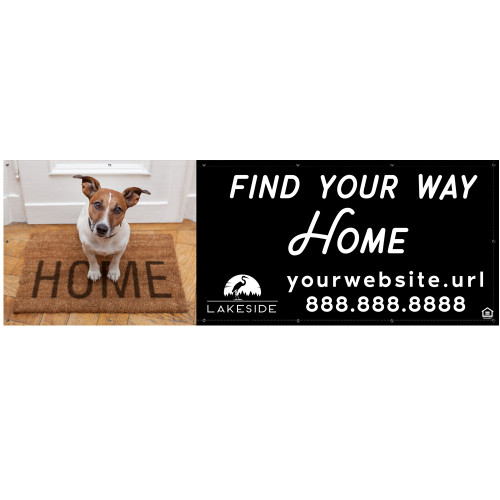 Custom Banner- Find Your Way Home