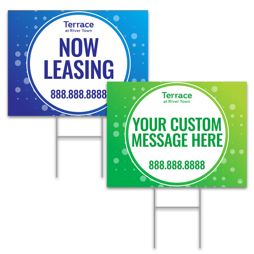 Gradient Half Tone Bandit Signs  Gradient Half Tone Bandit Signs