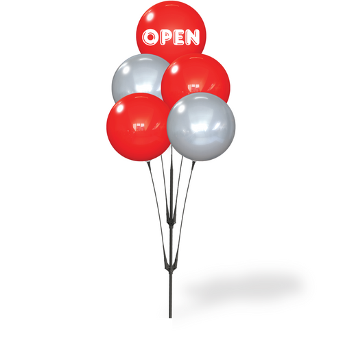 We're Open - Duraballoon Cluster