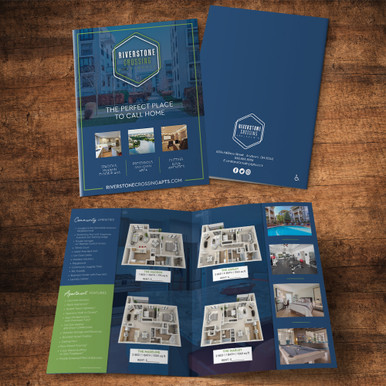 A brochure and pamphlet collection カタログ… Half Fold Brochures 17