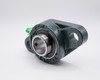 UCFLX05-16 Cast Iron 2-Bolt Oval Flange 1" Bore Angled View