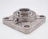 SUCSF207-21 Stainless Steel 4 Bolt Flange Shaft Size 1-5/16 INCH Side View
