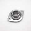 SBPFL205-14 Pressed Steel Two Bolt Flange Set Screw Mounted Bearing 7/8" Bore Back View