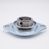 SBPFL206 Pressed Steel 2 Bolt Flange Set Screw Unit 30mm Bore Side View