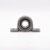 KP001 Mini Zinc Set Screw Pillow Block Bearing 12mm Bore Front View