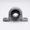 15mm bore UP002 Zinc Alloy Eccentric Collar Pillow Block Bearing Front View