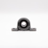 UP004 Mini Zinc Eccentric Collar Pillow Block Bearing 20mm Bore Front View