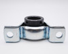 SAPP204 Pressed Steel Locking Collar Pillow Block Bearing 20mm Bore Bottom View