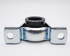SAPP207-22 Pressed Steel Locking Collar Pillow Block Bearing 1-3/8" Bore Bottom View