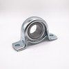 SBPP203 Pressed Steel Set Screw Pillow Block Bearing 17mm Bore Front View